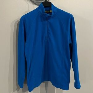 Cabela’s quarter zip fleece pullover